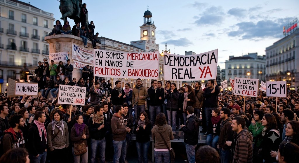 Quince años del 15M: la noche en que una protesta se convirtió en movimiento